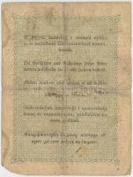 1848. 2Ft "Kossuth bankó" T:III,III-