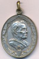 Vatikán DN "X. Pius" ezüstözött Cu medál (34x29mm) T:2- Vatican ND "Pius X" silver plated Cu medal (34x29mm) C:VF