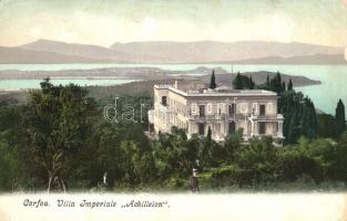 Corfou, Villa Imperiale Achilleion / palace (wet corner)