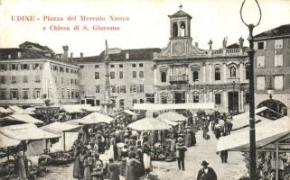 Udine, Piazza del Mercato Nuovo e Chiesa di S. Giacomo / The new market square and the church of Saint James