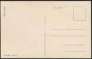 Lady with flower, B.K.W.I. 188-1., s: Mela Koehler