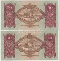 1932. 50P (2x) sorszámkövetők T:I