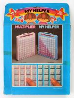"My Helper" segédeszköz sorszótábla tanulásához, eredeti dobozában, 24x22x3 cm