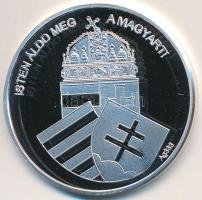 DN "Nemzetünk nagyjai - Erkel Ferenc" Ag emlékérem tanúsítvánnyal (15g/0.333/35mm) T:PP