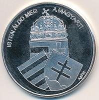 DN "Nemzetünk nagyjai - Klapka György" Ag emlékérem tanúsítvánnyal (15g/0.333/35mm) T:PP f...