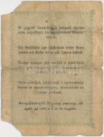 1848. 1Ft + 2Ft + 5Ft vörösesbarna + 1849. 15kr + 30kr "Kossuth bankó" T:III,III-,IV