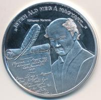 DN "Nemzetünk nagyjai - Kölcsey Ferenc" Ag emlékérem tanúsítvánnyal (10,37g/0.999/35mm) T:PP fo.