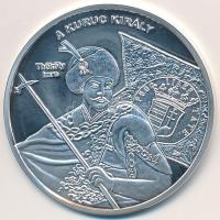 DN "Nemzetünk nagyjai - Thököly Imre" Ag emlékérem tanúsítvánnyal (10,37g/0.999/35mm) T:PP fo.