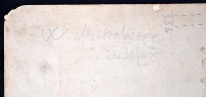 cca 1910 "W. úri szabóság" csoportképe. Kartonra ragasztva, hátoldalán feliratozva. 14x20 ...