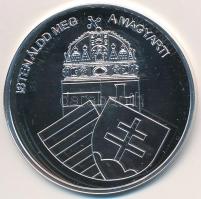 DN "Nemzetünk nagyjai - IV. Béla" Ag emlékérem tanúsítvánnyal (10,37g/0.999/35mm) T:PP