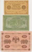 Szocialista Szövetségi Szovjet Köztársaság 1918. 1R + 100R + Orosz Polgárháború / Szibéria és Urál /...