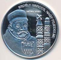 DN "Nemzetünk nagyjai - Báthory István" Ag emlékérem tanúsítvánnyal (10,37g/0.999/35mm) T:PP fo.