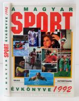 A magyar sport évkönyve 1992. Bp., 1992, Trio Budapest Bt. Kiadói modern keménykötésben, számos fotóval.