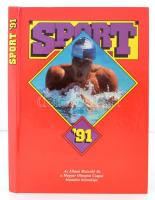 Sport '91. Bp., 1992, Magyar Olimpiai Bizottság. Kiadói modern keménykötésben. Számos egész oldalas fotóval.