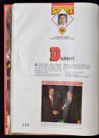 Sport '91. Bp., 1992, Magyar Olimpiai Bizottság. Kiadói modern keménykötésben. Számos egész old...