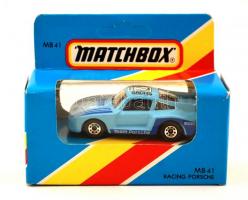 Matchbox MB 41 Racing Porsche Made in Macau. Hibátlan autó, eredeti dobozában, h:7 cm