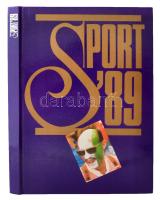 Sport '89. Bp., 1990, Magyar Olimpiai Bizottság. Kiadói modern keménykötésben. Számos egészoldalas fotóval.