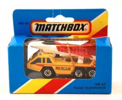 Matchbox MB 65 Plane transporter 1981  Made in England. Hibátlan autó, eredeti dobozában, h:7 cm