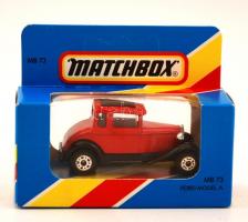 Matchbox MB 73 Ford Model A 1983  Made in Macau. Hibátlan autó, eredeti dobozában, h:7 cm