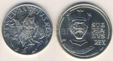 1972. 50Ft Ag + 100Ft Ag "I.István" pár T:BU