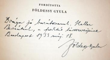 Goethe: A szenvedély trilógiája. Ford. Földessy Gyula
Bp. 1933. Szerzői kiadás. Nyomatott Kner Izid...