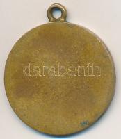 1922. "1922. máj. 22." véséssel ellátott első világháborús Cu medál (20mm) T:2