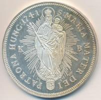 DN "Magyar tallérok utánveretben - Mária Terézia tallérja 1741" Ag emlékérem (20,2g/0.999/...