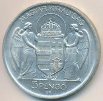 1939. 5P Ag "Horthy balra" T:1-,2 felületi karc