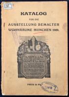 1909 Festett nappali c. kiállítás katalógusa kb 60 oldal, sok reklámmal
