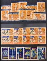 Egy berakónyi szépen rendezett, vegyes külföldi gyufacímke gyűjtemény