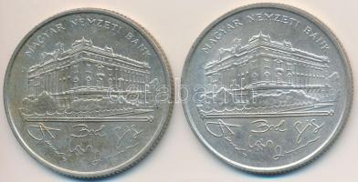 1993. 200Ft Ag "MNB" (2x) T:2,2-