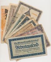 Német Birodalom / Weimari Köztársaság 20db-os vegyes szükségpénz tétel T:II,III,III-  Germany / Weimar Republic 20pcs of diff. necessity notes C:XF,F,VG