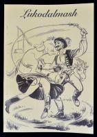 P. Rick: Lukodalmash / Marsbéli orgiák (pajzán könyv). Kiadói papírkötésben, illusztrációkkal, jó ál...