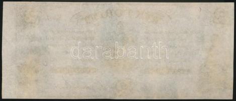 1852. 2Ft "Kossuth bankó" "D" kitöltetlen, jobb ívszéllel T:II
Hungary 1852. 2 ...