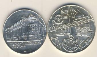 1974. 50Ft Ag + 100Ft Ag "MNB" pár T:BU