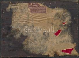 Németh György (1888-1962): Jó gazda. Olaj, falemez, jelzett,  12,5×17,5 cm