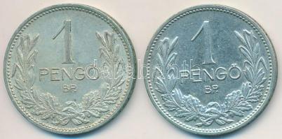 1937-1938. 1P Ag (2x) T:2 patina