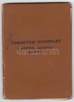 1927 Lakhatási bizonylat a külföldi családtagja számára, sok bejegyzépssel és okmánybélyeggel, 12x8cm