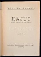 Benamy Sándor: Kajüt. Dráma. Első teljes kiadás. Bp, 1930, Marton. 94 p. Fűzve, kiadói papírborítóba...