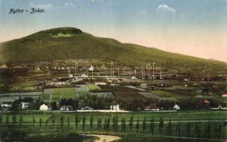 Nyitra, Nitra; látkép a Zobor heggyel / general view with mountain (b)