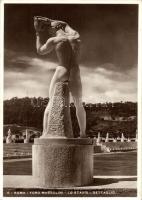 4 db RÉGI városképes képeslap, olasz városok Róma, Velence, Firenze, vegyes minőség / 4 old town vie...