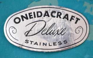 Oneidacraft evőeszközkészlet (24 db), rozsdamentes fém, jelzett, eredeti dobozában,