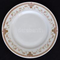 cca 1900 Hiányos étkészlet, matricás jelzett (Kossuth), kopott, összesen:15 db