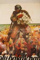 1916 Károly bakák napja Siófokon, rendezi a "Színházi Élet" nagy méretű plakát két apró sz...