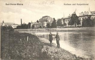 Dorna-Watra, Vatra Dornei; Kurhaus und Kurparkhotel, Verlag Ch. Rosenfeld / spa