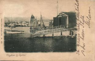 Split, Boathouse, port