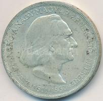 1936. 2P Ag "Liszt Ferenc" T:2 kis patina