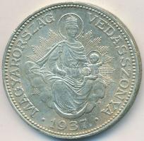 1937. 2P Ag "Madonna" T:2 kis ph.
Adamo P7