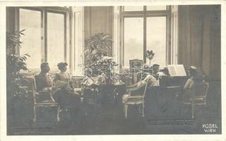 Ferenc Ferdinánd, Chotek Zsófia és gyermekeik / Archduke Franz Ferdinand, Sophie Chotek and their children