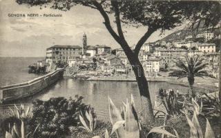 Genova Nervi; Porticiulo / general view with marina (EK)